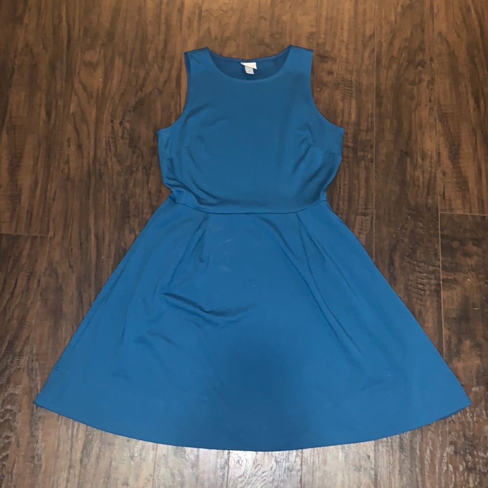 A new day casual blue dress. Size womens S